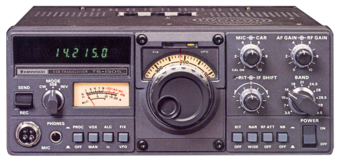КВ-трансивер Kenwood TS-130S. Характеристики. Краткий обзор.
