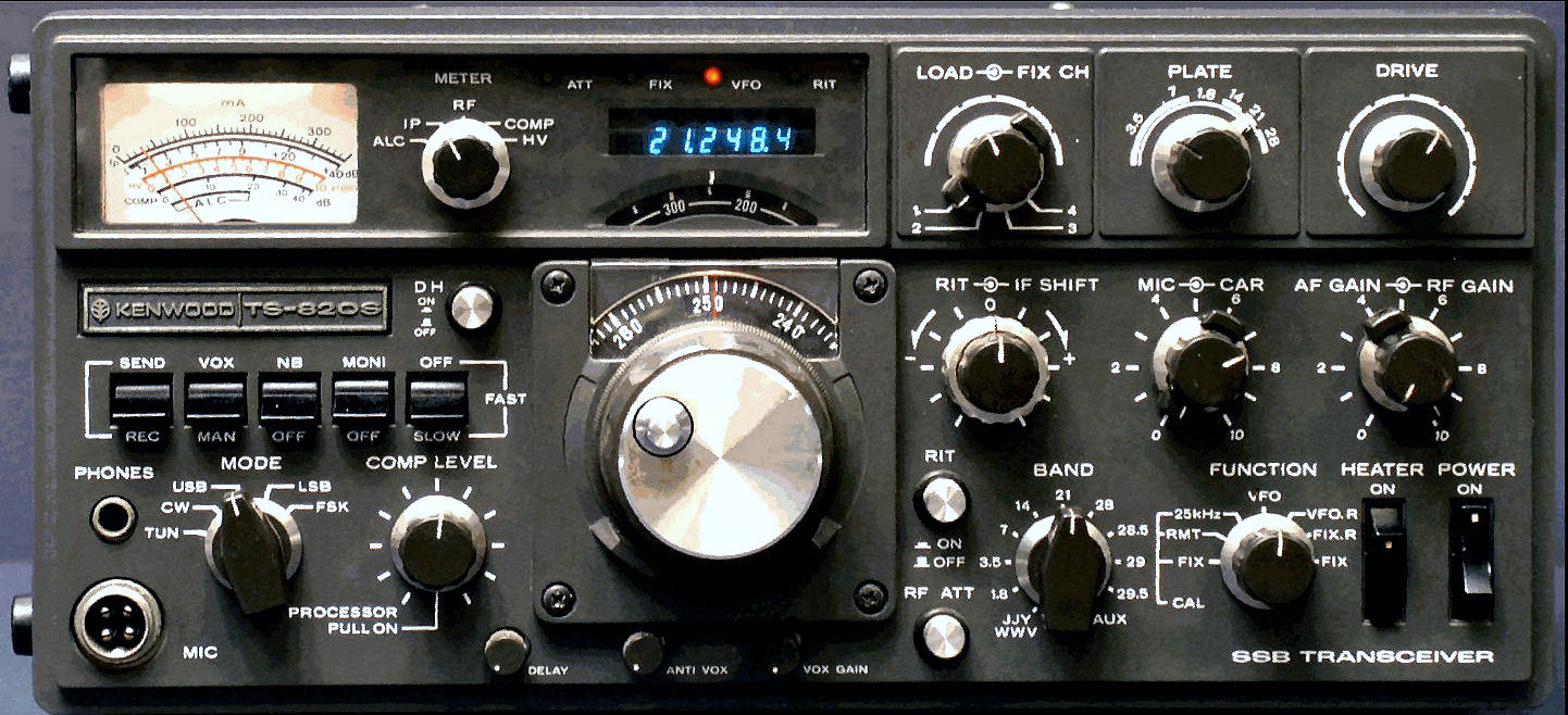 КВ-трансивер Kenwood TS-820S. Характеристики. Краткий обзор.