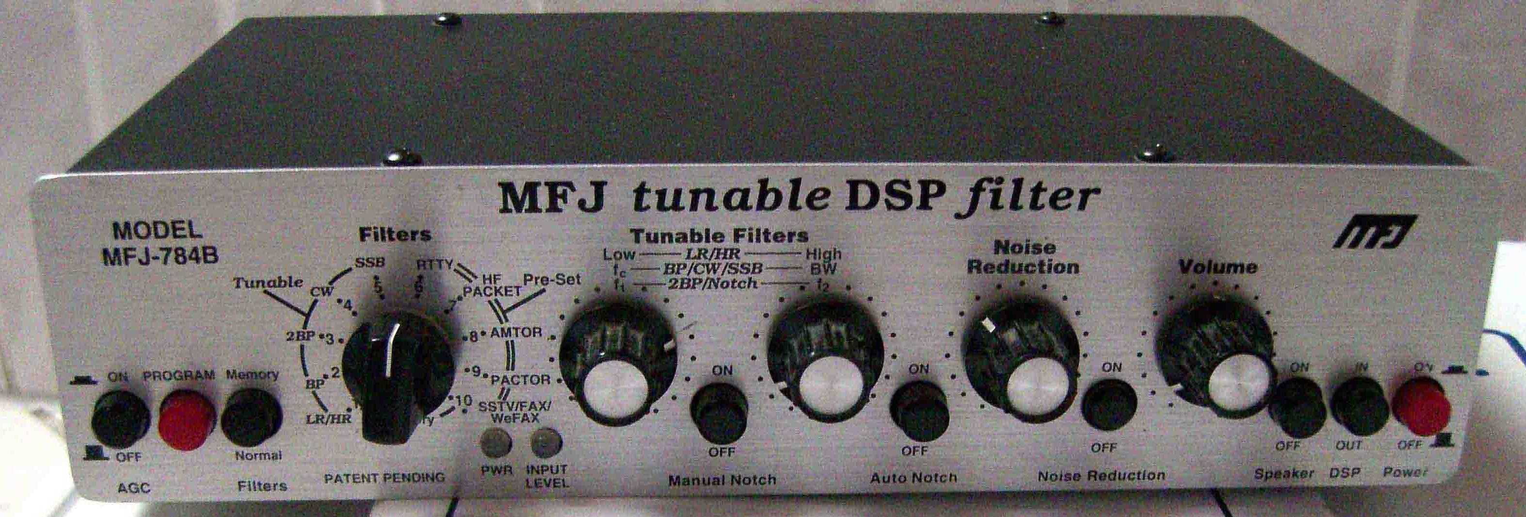 DSP-фильтр MFJ 784B. Характеристики. Краткий обзор.