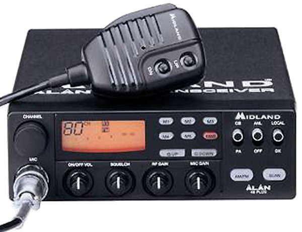 CB-трансивер (рация) Midland/Alan 48 Plus. Характеристики. Краткий обзор.