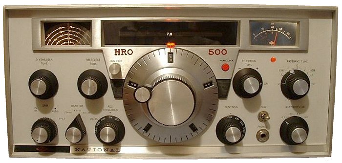 КВ-приёмник National Company HRO-500. Характеристики. Краткий обзор.