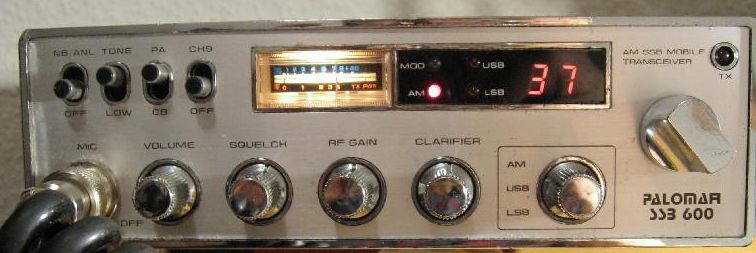 CB-трансивер (рация) Palomar SSB-600. Характеристики. Краткий обзор.