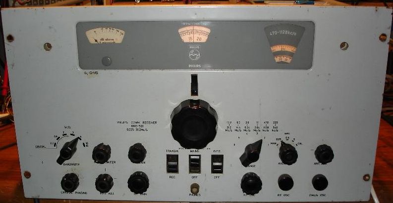 КВ-приёмник Philips 8 RO 501. Характеристики. Краткий обзор.