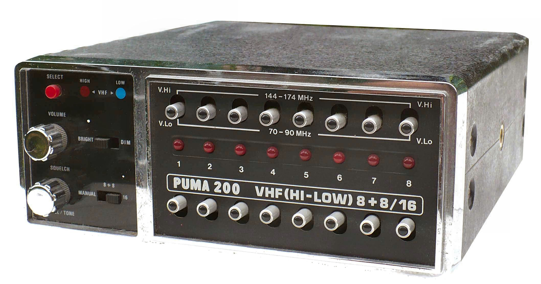 УКВ-сканер (приёмник) Puma 200. Характеристики. Краткий обзор.