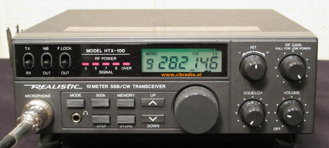 КВ-трансивер RadioShack / Realistic HTX-100. Характеристики. Краткий обзор.