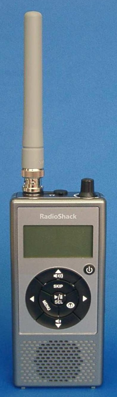 КВ/УКВ-сканер (приёмник) RadioShack / Realistic Pro-107 iScan. Характеристики. Краткий обзор.