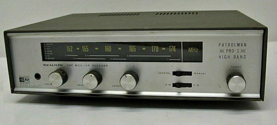 УКВ-приёмник RadioShack / Realistic Pro-1 (high band). Характеристики. Краткий обзор.