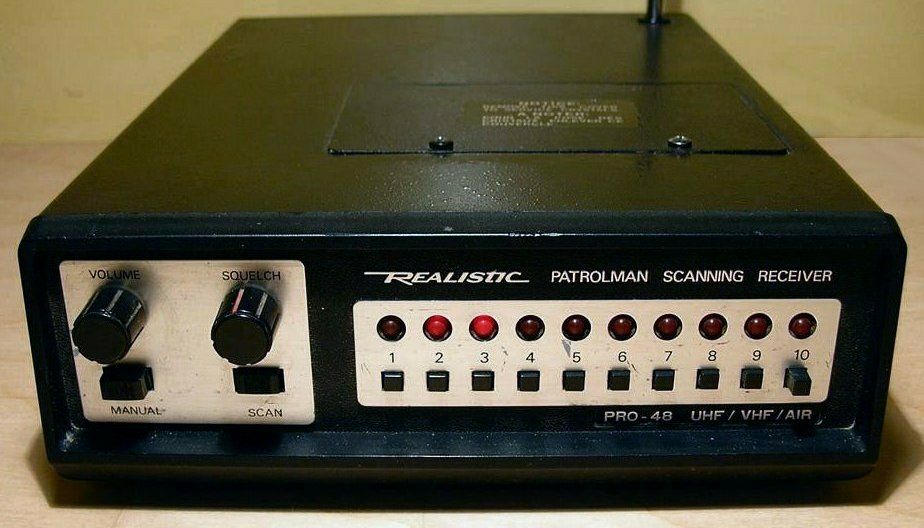 УКВ-сканер (приёмник) RadioShack / Realistic Pro-48. Характеристики. Краткий обзор.