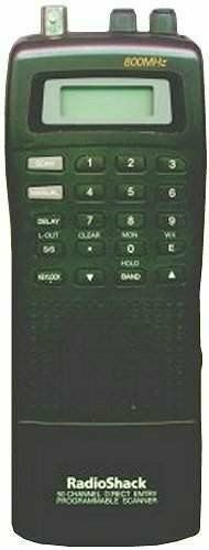 УКВ-сканер (приёмник) RadioShack / Realistic Pro-55 (handie). Характеристики. Краткий обзор.