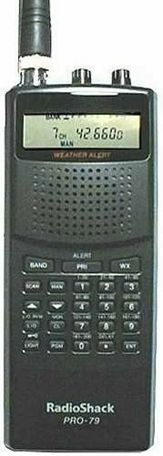 КВ/УКВ-сканер (приёмник) RadioShack / Realistic Pro-79. Характеристики. Краткий обзор.