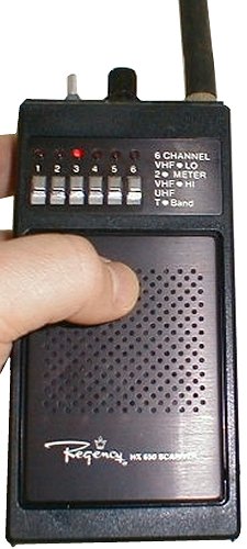 УКВ-сканер (приёмник) Regency HX-650. Характеристики. Краткий обзор.