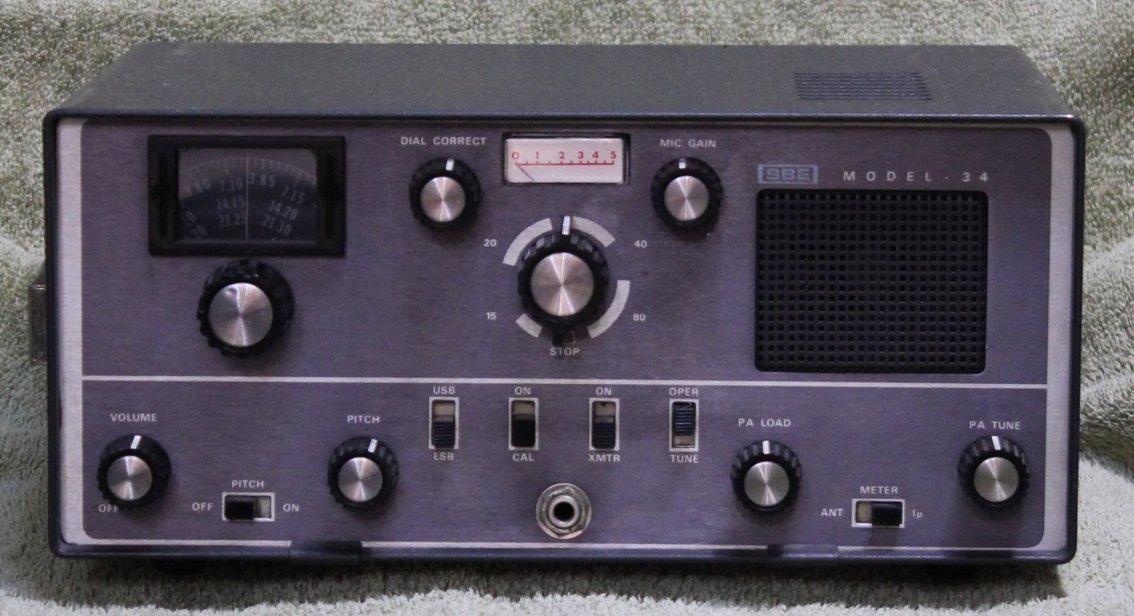 КВ-трансивер SBE SB-34. Характеристики. Краткий обзор.