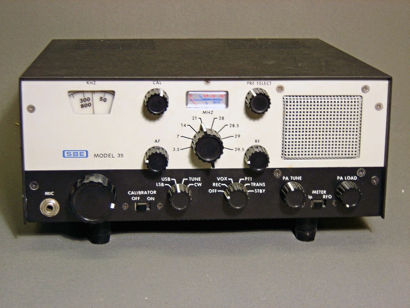 КВ-трансивер SBE SB-35. Характеристики. Краткий обзор.