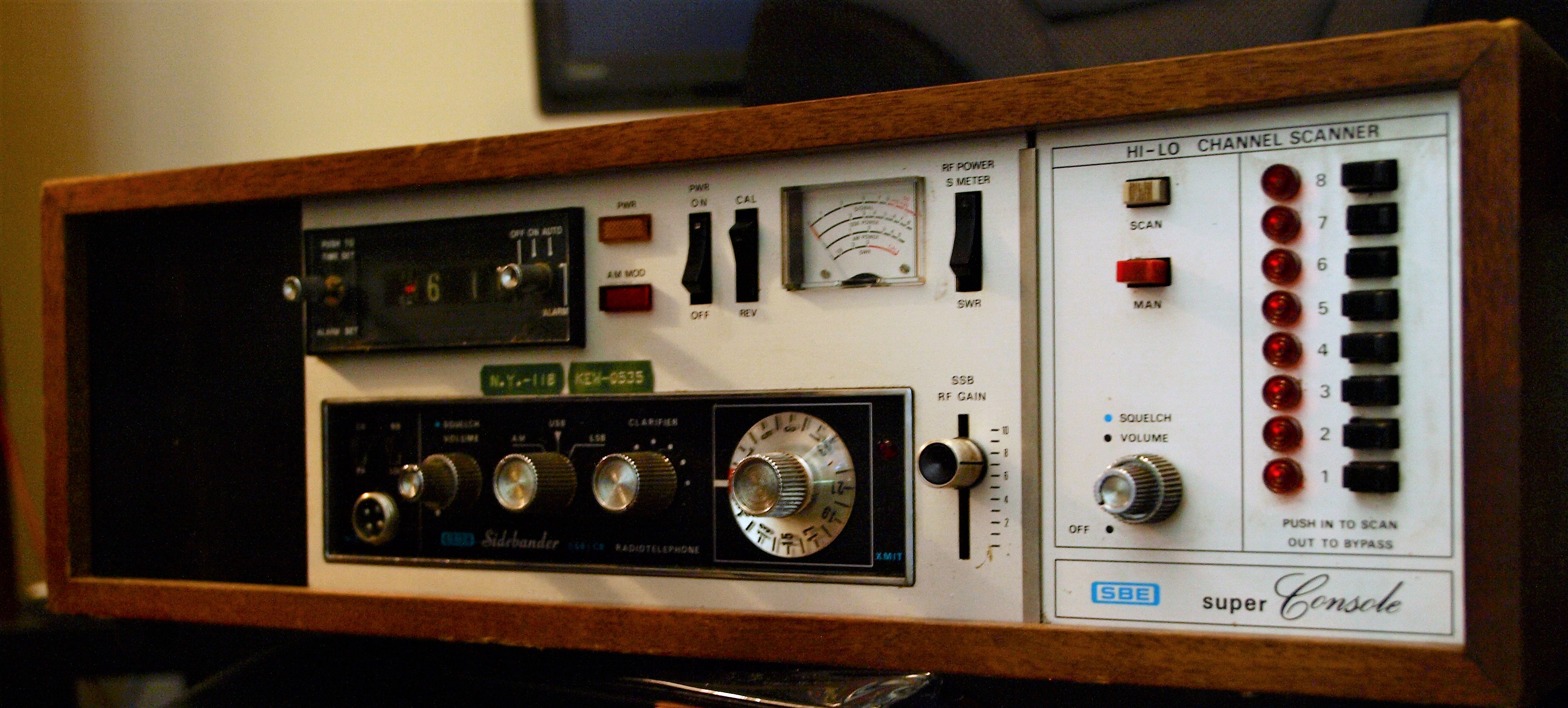 CB-трансивер SBE Super Console. Характеристики. Краткий обзор.