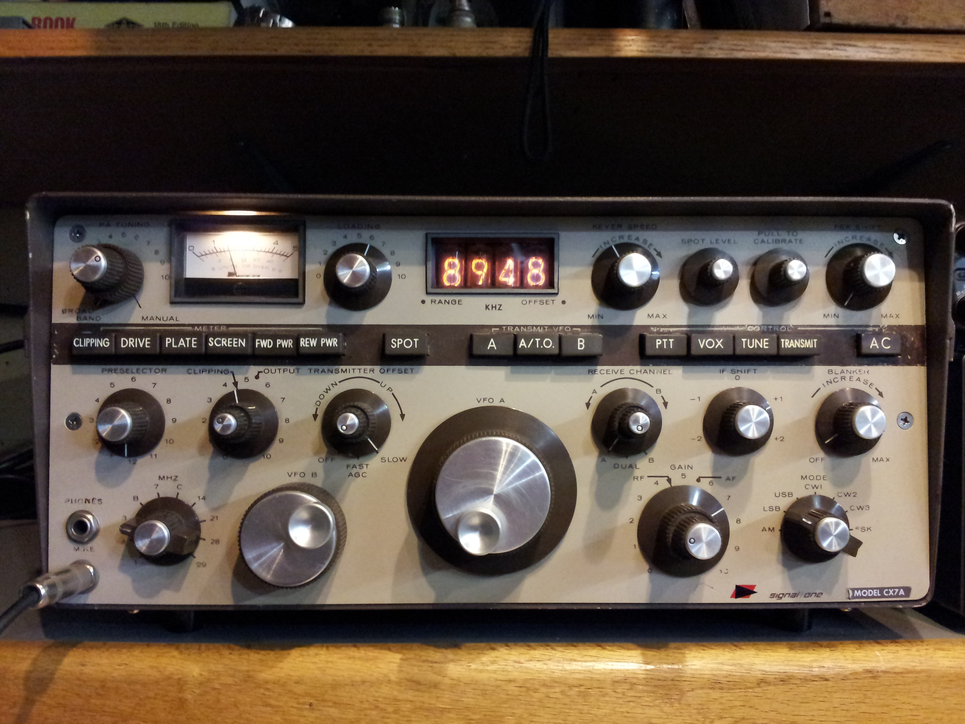 КВ-трансивер Signal/One CX-7A. Характеристики. Краткий обзор.