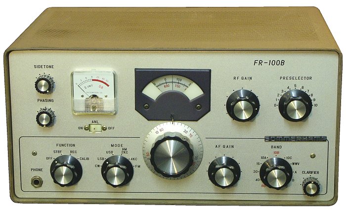 КВ-приёмник Sommerkamp FR-100B. Характеристики. Краткий обзор.