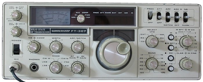 КВ-трансивер Sommerkamp FT-307. Характеристики. Краткий обзор.
