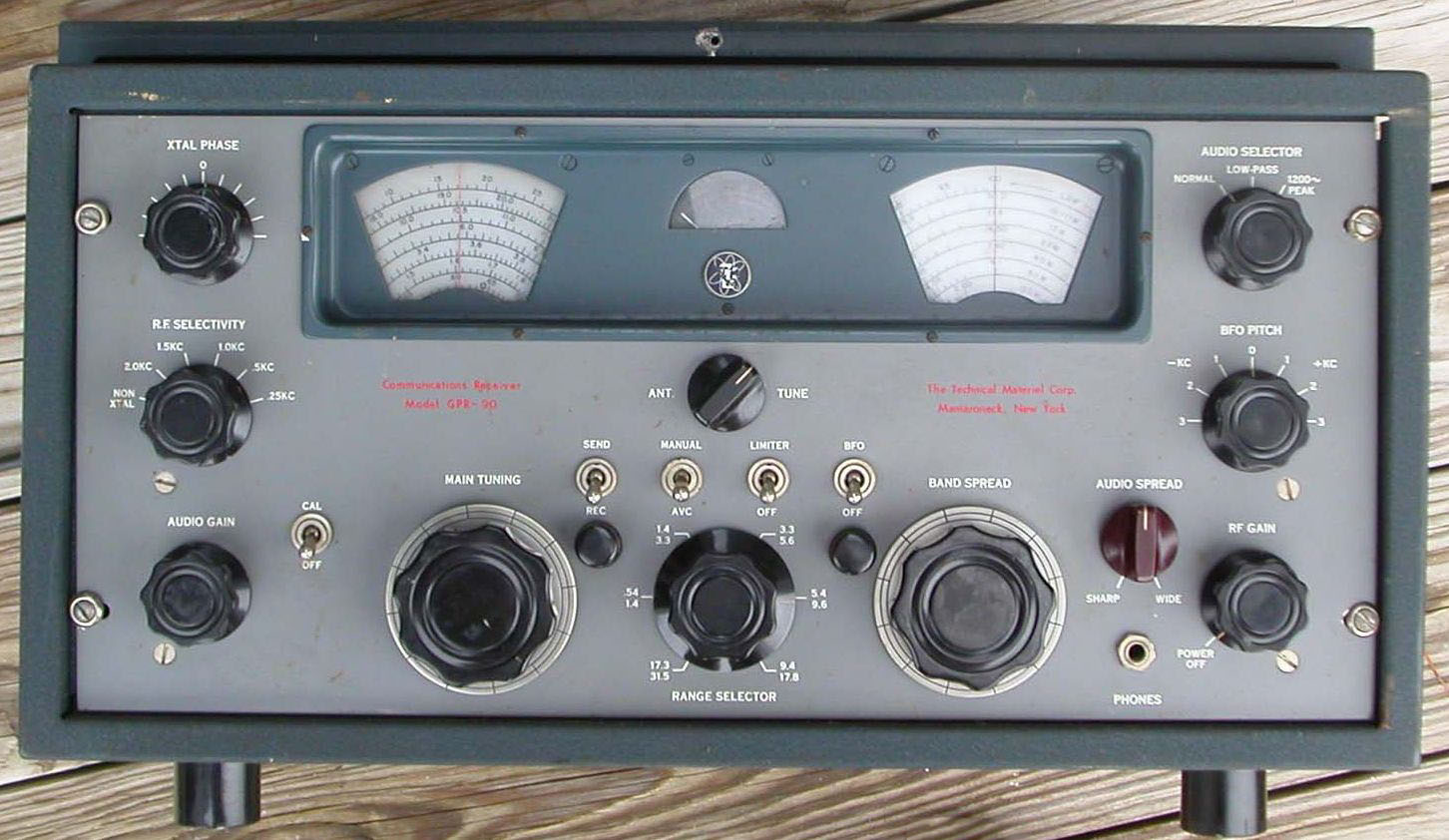 КВ-приёмник TMC GPR-90. Характеристики. Краткий обзор.