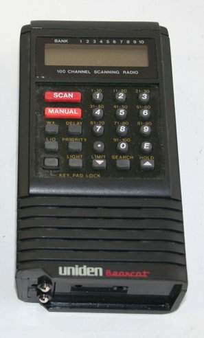 УКВ-сканер (приёмник) Uniden-Bearcat BC100XLT. Характеристики. Краткий обзор.
