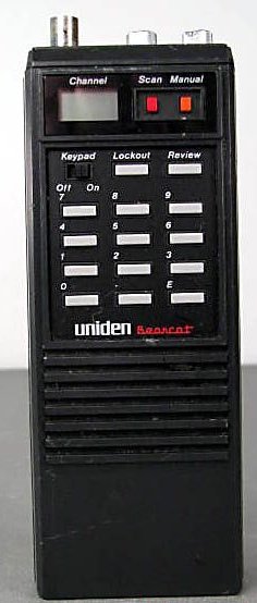 УКВ-сканер (приёмник) Uniden-Bearcat BC55XLT. Характеристики. Краткий обзор.