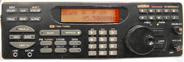 КВ/УКВ-сканер (приёмник) Uniden-Bearcat BC9000XLT. Характеристики. Краткий обзор.