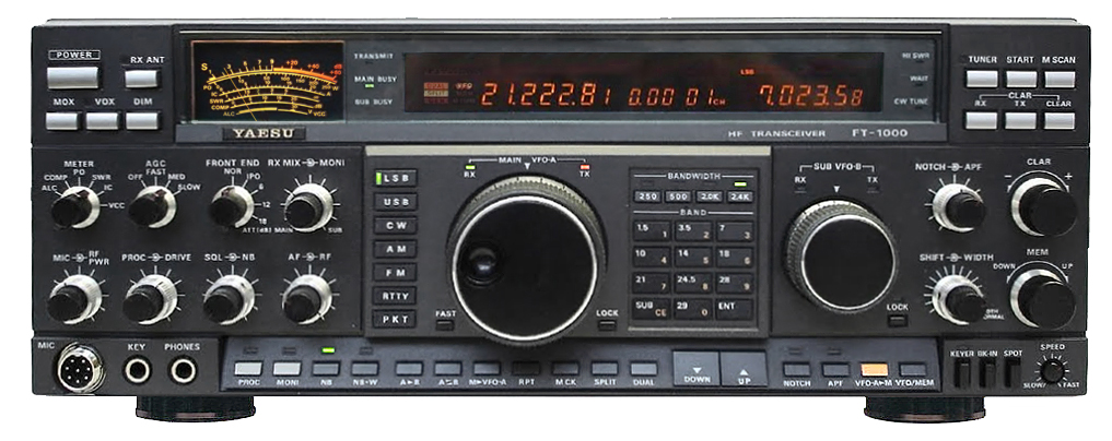 КВ-трансивер Yaesu FT-1000. Характеристики. Краткий обзор.
