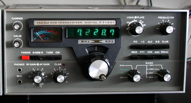 КВ-трансивер Yaesu FT-501. Характеристики. Краткий обзор.