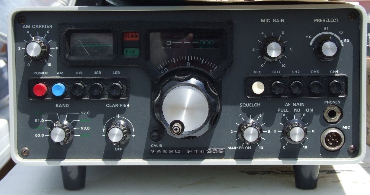 УКВ-трансивер Yaesu FT-620B. Характеристики. Краткий обзор.