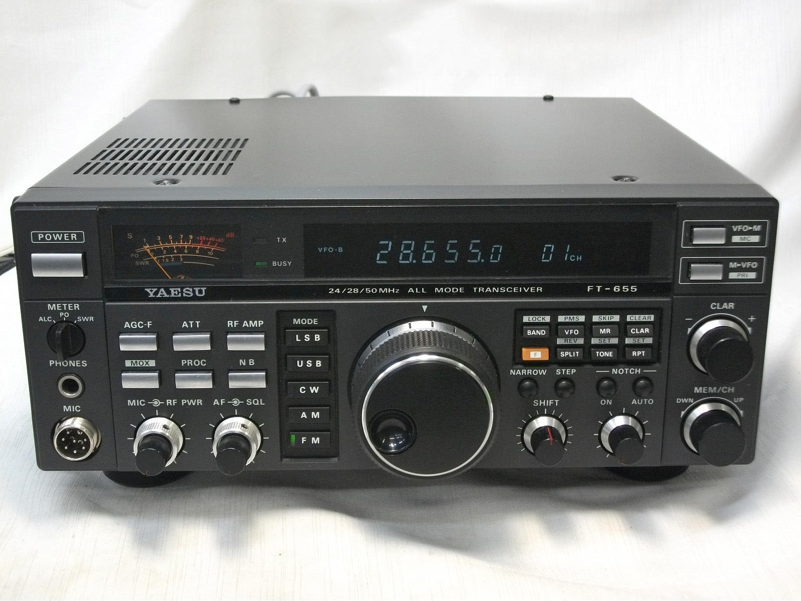 КВ/УКВ-передатчик Yaesu FT-655. Характеристики. Краткий обзор.