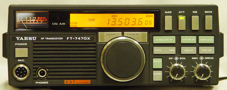 КВ-трансивер Yaesu FT-747GX. Характеристики. Краткий обзор.