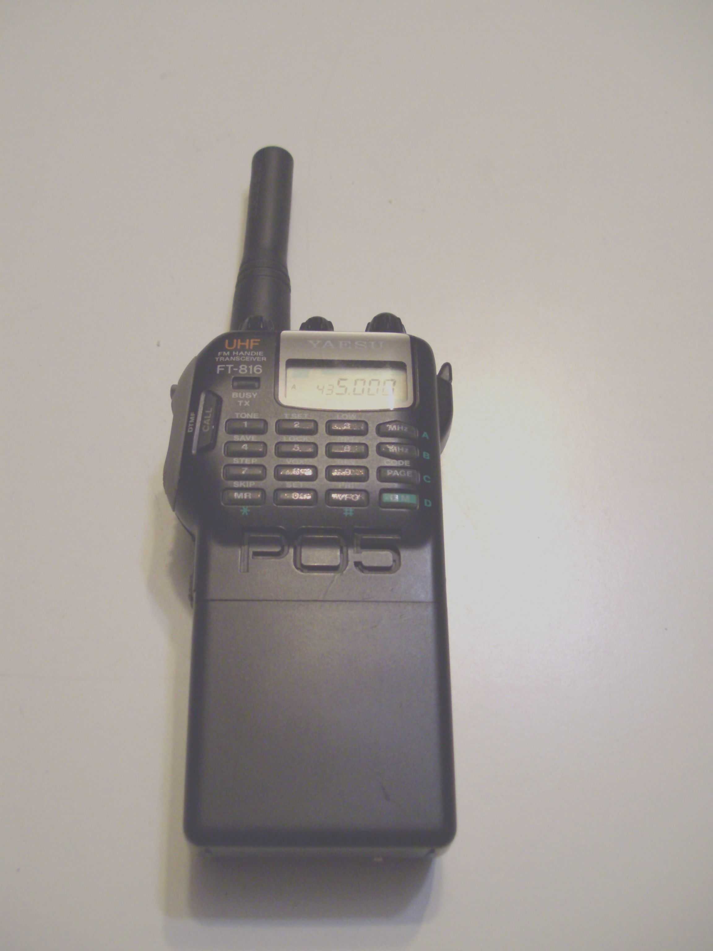 УКВ-трансивер Yaesu FT-816. Характеристики. Краткий обзор.