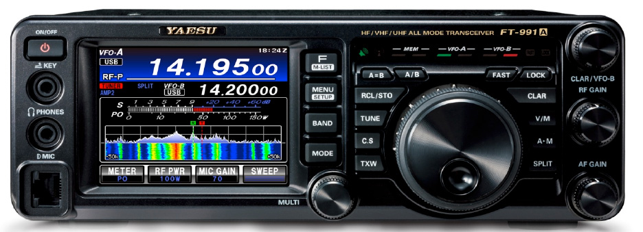 КВ-трансивер Yaesu FT-991A. Характеристики. Краткий обзор.