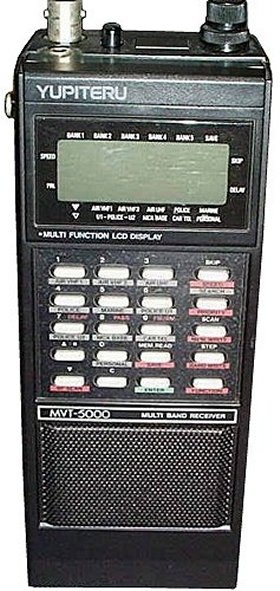 КВ/УКВ-сканер (приёмник) Yupiteru MVT-5000. Характеристики. Краткий обзор.